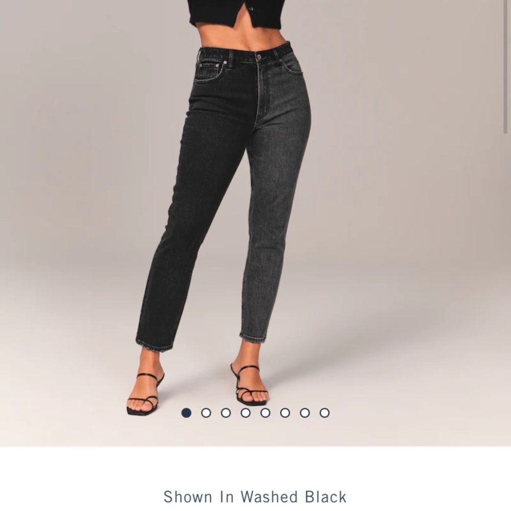 Black Curve Love Abercrombie Jeans